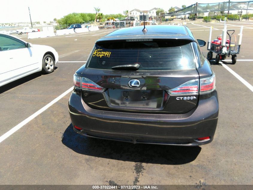 2013 LEXUS CT 200H HYBRID - JTHKD5BH9D2135371