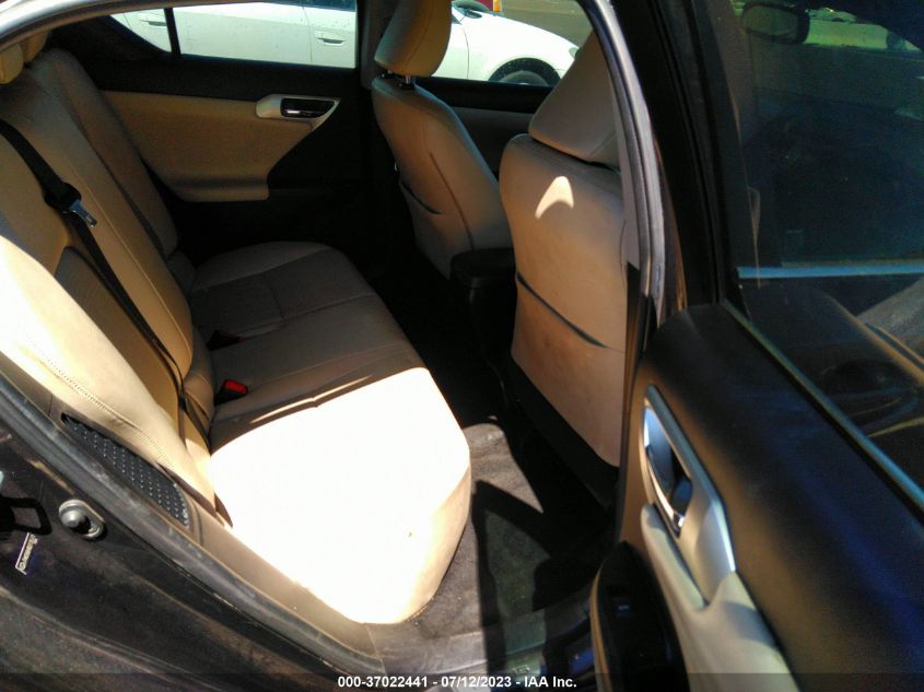 2013 LEXUS CT 200H HYBRID - JTHKD5BH9D2135371