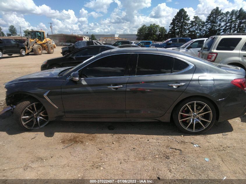 2019 GENESIS G70 3.3T ADVANCED - KMTG74LE4KU013842