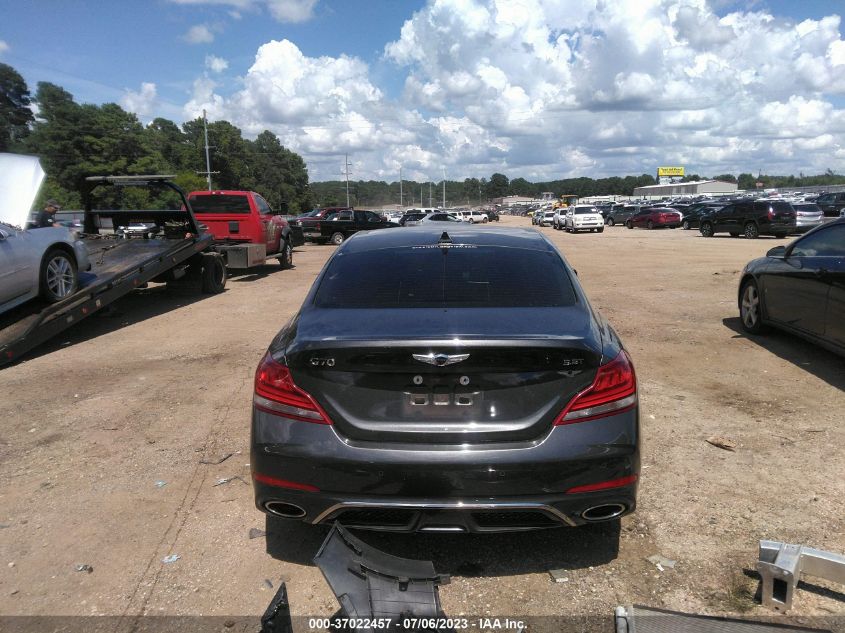 2019 GENESIS G70 3.3T ADVANCED - KMTG74LE4KU013842