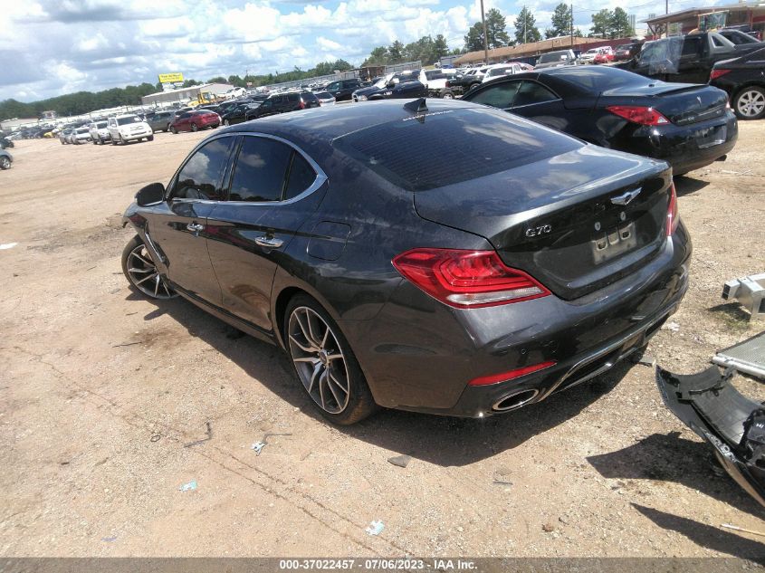 2019 GENESIS G70 3.3T ADVANCED - KMTG74LE4KU013842