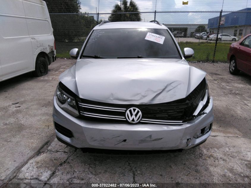 2016 VOLKSWAGEN TIGUAN S/SE/SEL/R-LINE - WVGAV7AX1GW585992