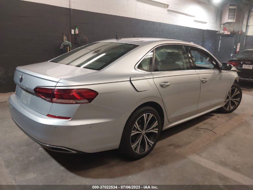 1VWCA7A38LC026695 Volkswagen Passat 2.0T SEL 4