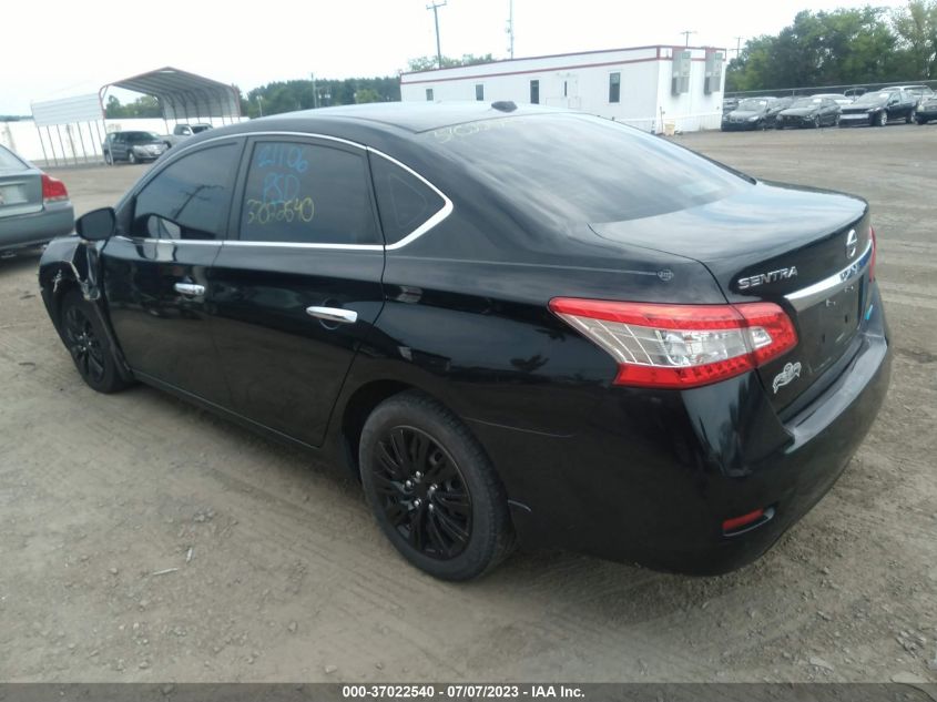 2013 NISSAN SENTRA S/SV/SR/SL - 3N1AB7AP5DL676104