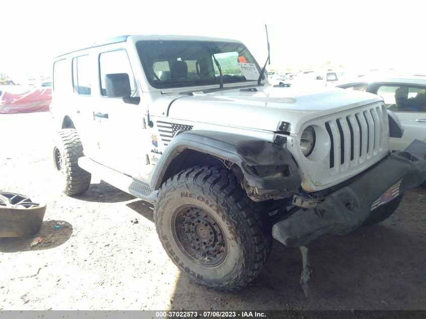 2020 JEEP WRANGLER UNLIMITED SPORT - 1C4HJXDN4LW197819