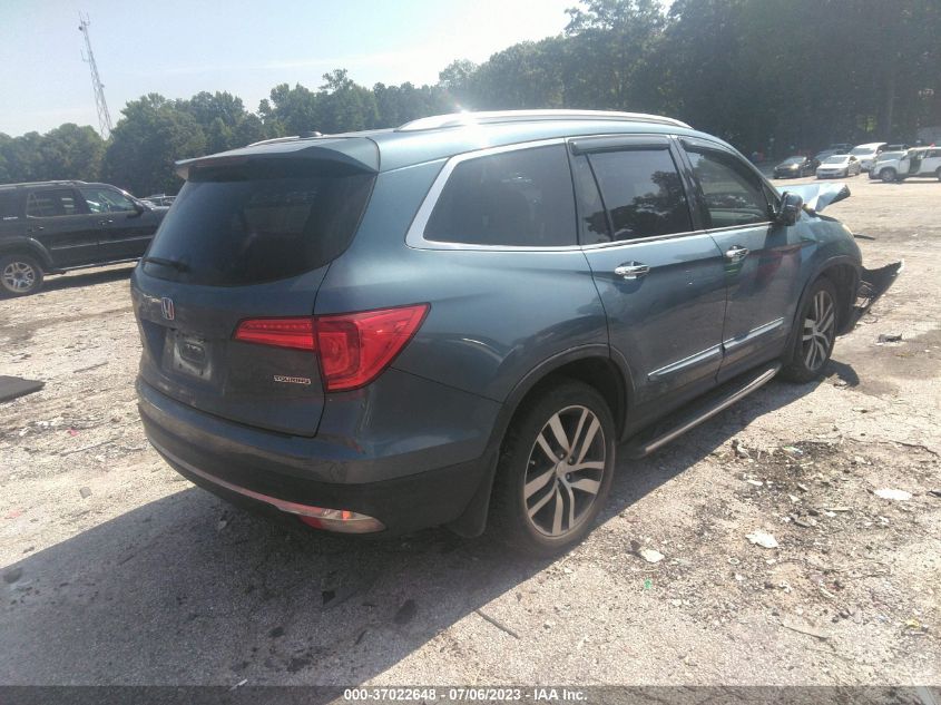 2016 HONDA PILOT TOURING - 5FNYF5H94GB008227