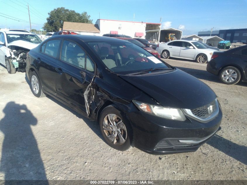 2013 HONDA CIVIC SDN LX - 19XFB2F58DE018858