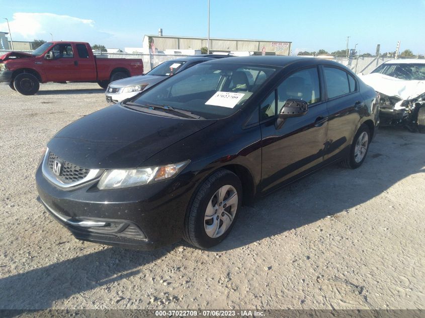 2013 HONDA CIVIC SDN LX - 19XFB2F58DE018858