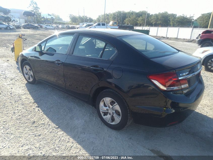 2013 HONDA CIVIC SDN LX - 19XFB2F58DE018858