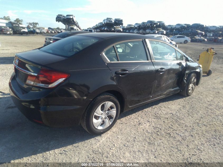 2013 HONDA CIVIC SDN LX - 19XFB2F58DE018858