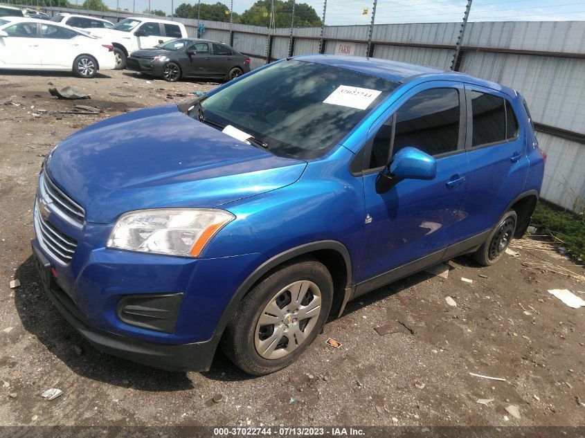 2015 CHEVROLET TRAX LS - KL7CJKSB2FB106335