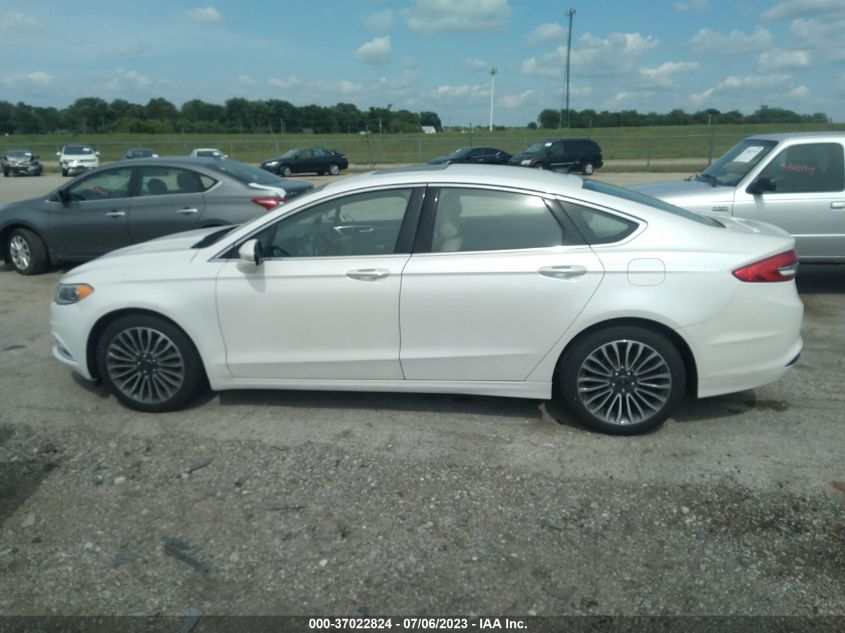 2017 FORD FUSION SE - 3FA6P0HD0HR203002