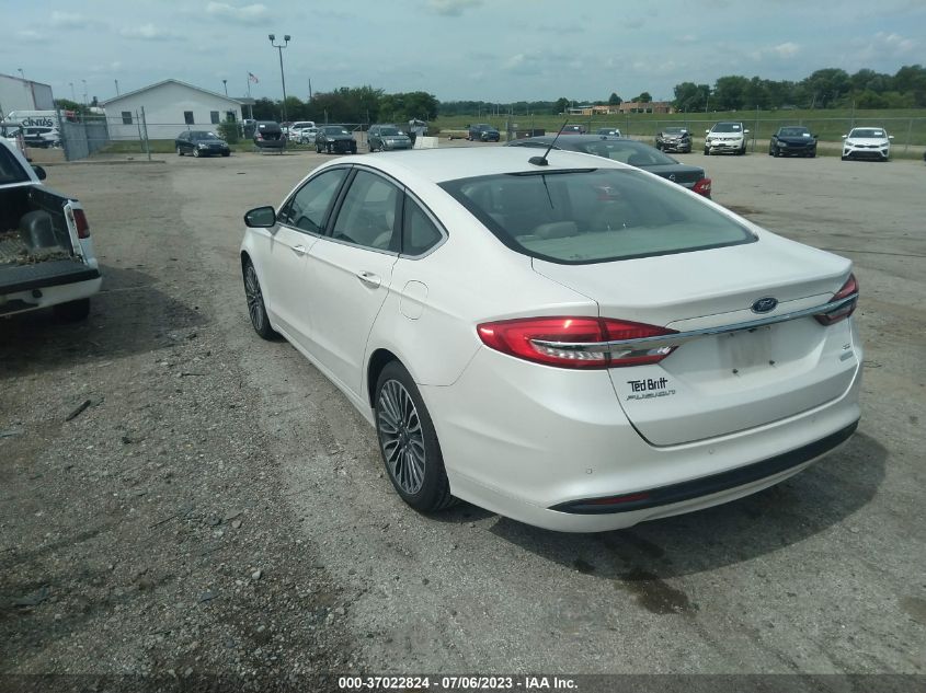 2017 FORD FUSION SE - 3FA6P0HD0HR203002