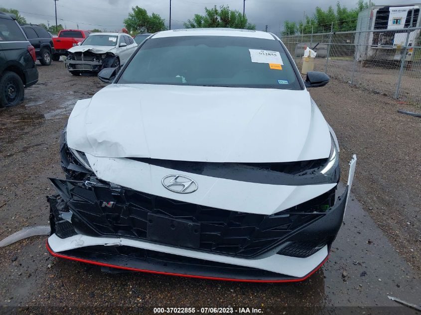 2022 HYUNDAI ELANTRA N - KMHLW4AK3NU003182
