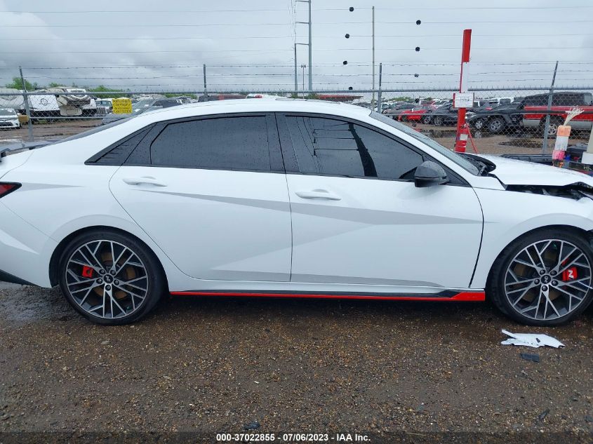 2022 HYUNDAI ELANTRA N - KMHLW4AK3NU003182
