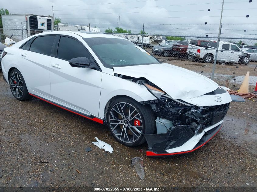 2022 HYUNDAI ELANTRA N - KMHLW4AK3NU003182