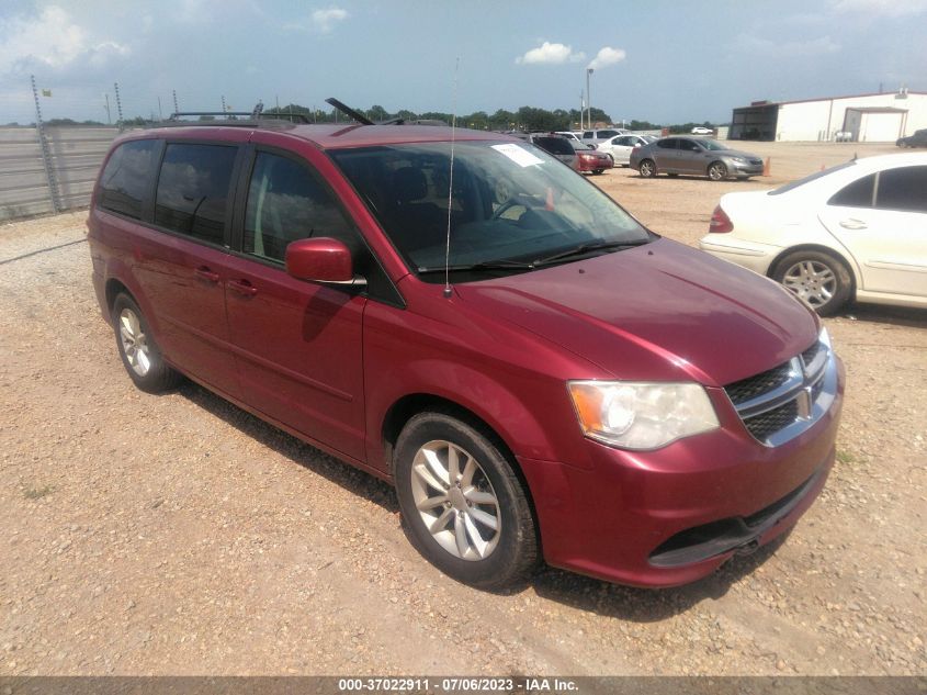 2014 DODGE GRAND CARAVAN SXT - 2C4RDGCG2ER181936