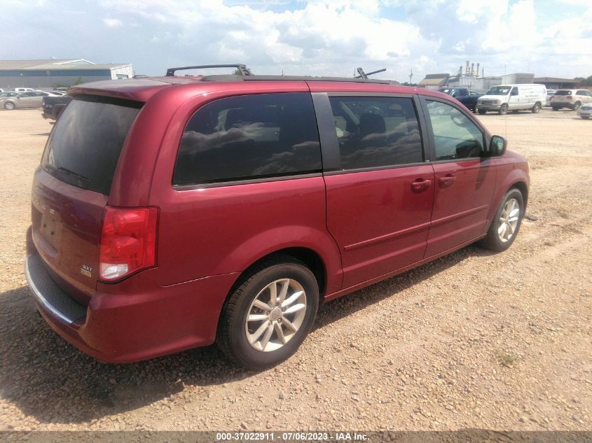 2014 DODGE GRAND CARAVAN SXT - 2C4RDGCG2ER181936