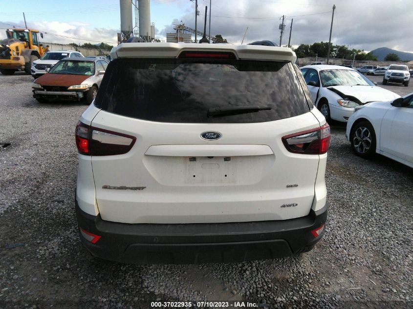 2019 FORD ECOSPORT SES - MAJ6S3JL4KC249925