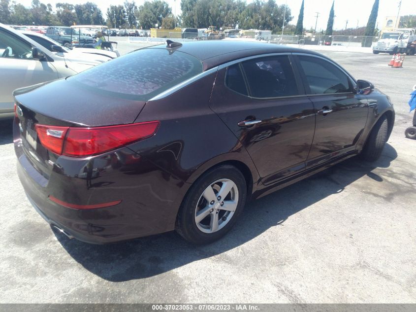 2014 KIA OPTIMA LX - 5XXGM4A70EG337392