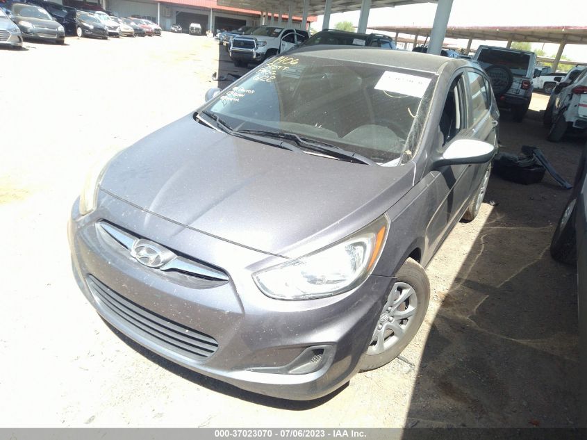 2014 HYUNDAI ACCENT GLS/GS - KMHCT5AE6EU190281