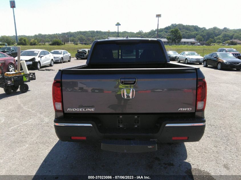 2017 HONDA RIDGELINE RTL-E - 5FPYK3F71HB027506