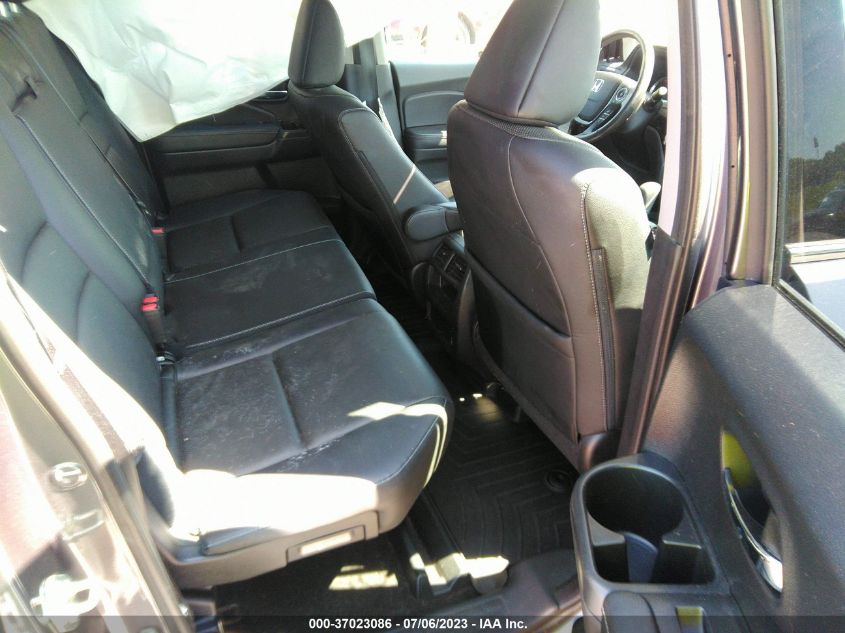 2017 HONDA RIDGELINE RTL-E - 5FPYK3F71HB027506
