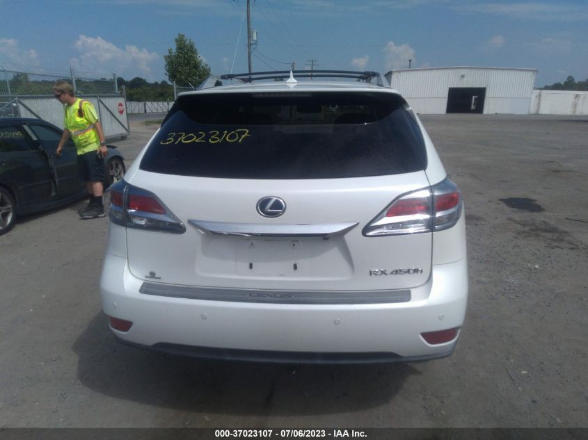 2013 LEXUS RX 450H - JTJBC1BA1D2441803
