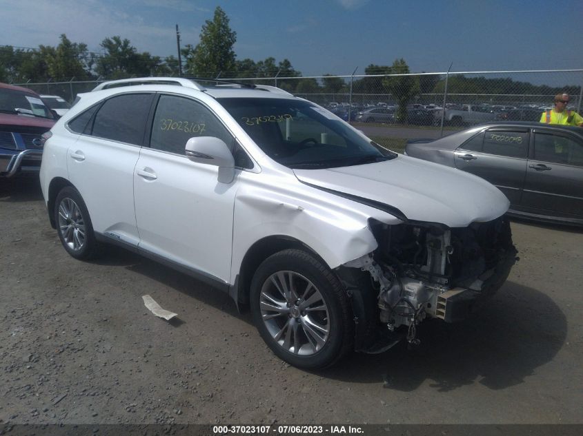 2013 LEXUS RX 450H - JTJBC1BA1D2441803