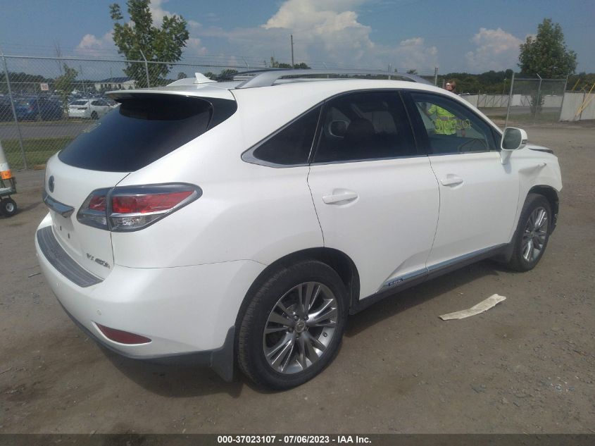 2013 LEXUS RX 450H - JTJBC1BA1D2441803