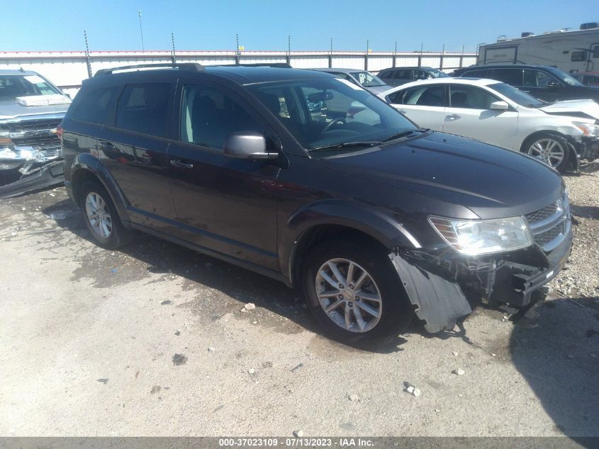 2017 DODGE JOURNEY SXT - 3C4PDCBG6HT571280