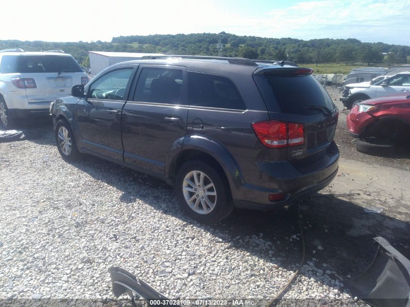 2017 DODGE JOURNEY SXT - 3C4PDCBG6HT571280
