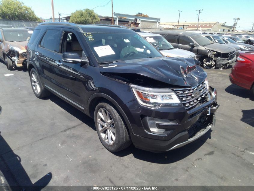 2017 FORD EXPLORER LIMITED - 1FM5K7F81HGE29510