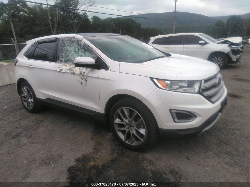 2015 FORD EDGE TITANIUM - 2FMPK4K88FBB69947