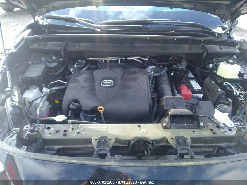 2022 TOYOTA HIGHLANDER XLE - 5TDGZRBH3NS239624