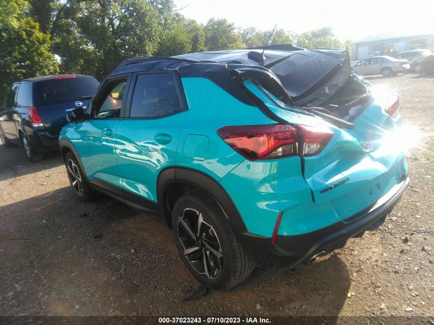 2021 CHEVROLET TRAILBLAZER RS - KL79MTSL0MB098233