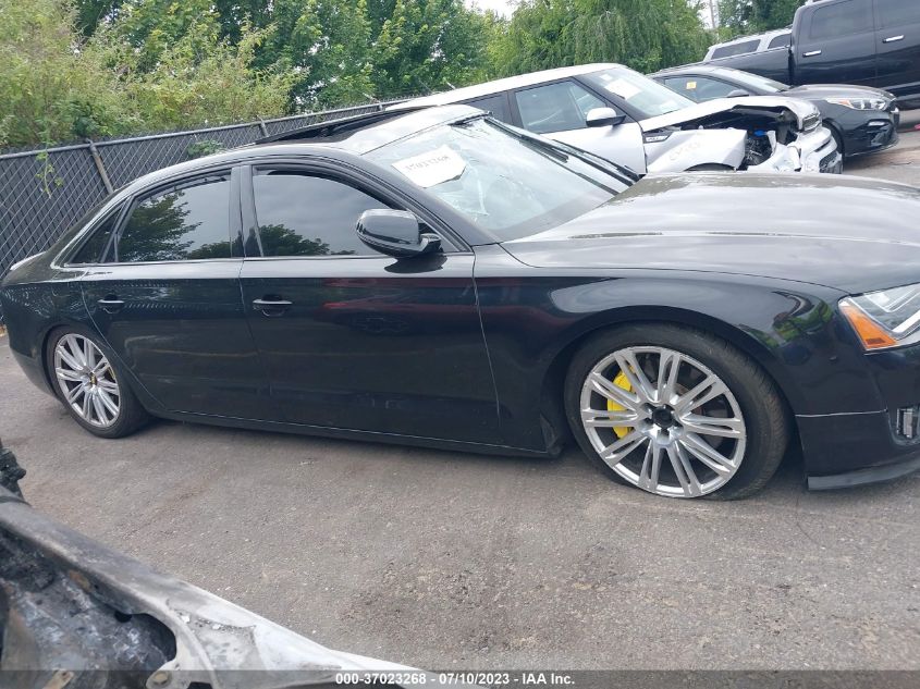 2014 AUDI A8 L 4.0T WAUR2AFD6EN004319