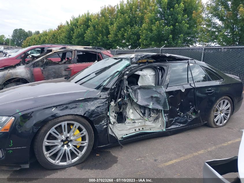2014 AUDI A8 L 4.0T WAUR2AFD6EN004319