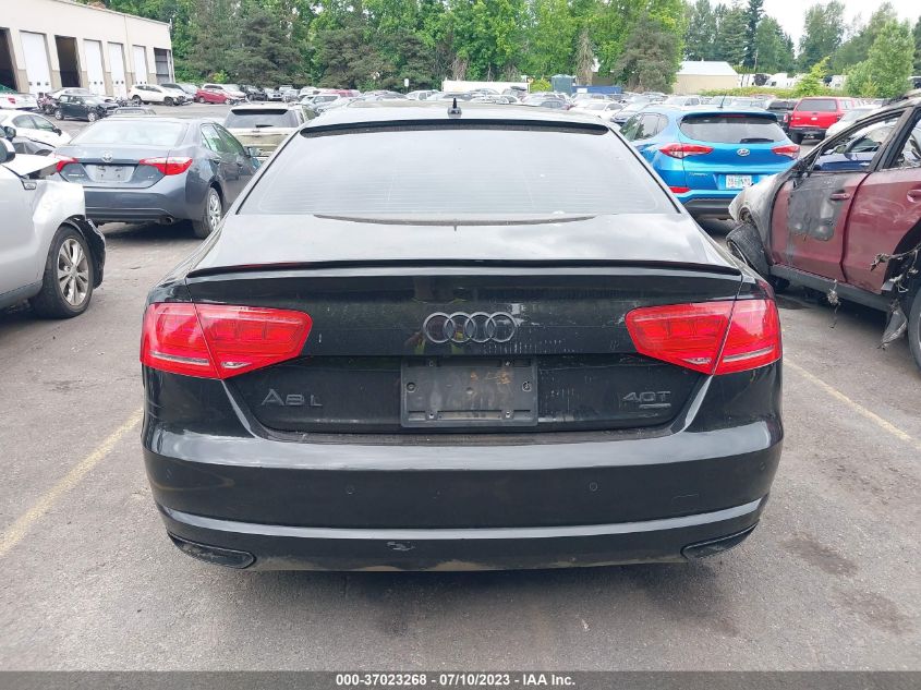 2014 AUDI A8 L 4.0T WAUR2AFD6EN004319