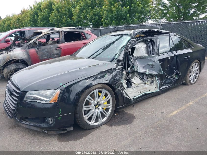 2014 AUDI A8 L 4.0T WAUR2AFD6EN004319