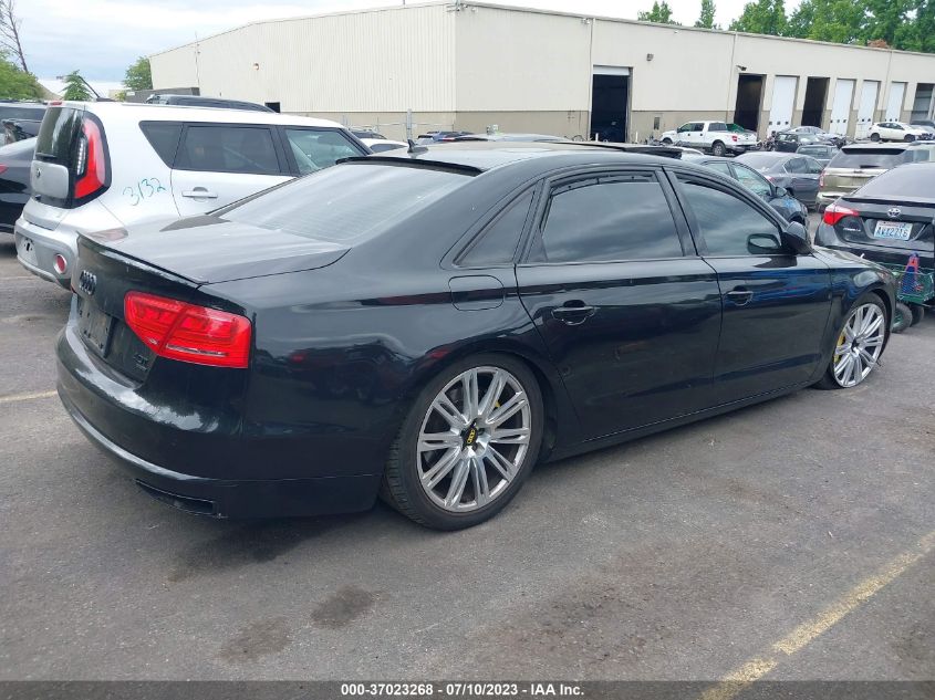 2014 AUDI A8 L 4.0T WAUR2AFD6EN004319