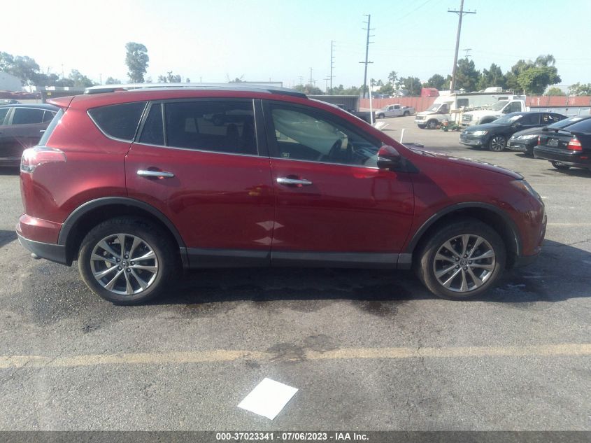2018 TOYOTA RAV4 LIMITED/PLATINUM - JTMYFREV8JD109052