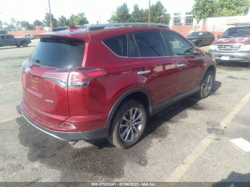 2018 TOYOTA RAV4 LIMITED/PLATINUM - JTMYFREV8JD109052
