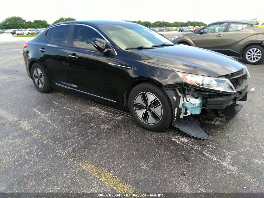 2013 KIA OPTIMA HYBRID LX - KNAGM4AD6D5058597