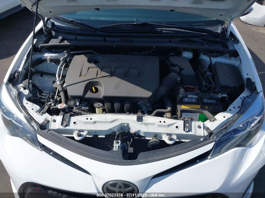 2019 TOYOTA COROLLA L/LE/SE/XLE/XSE - 2T1BURHE0KC192093