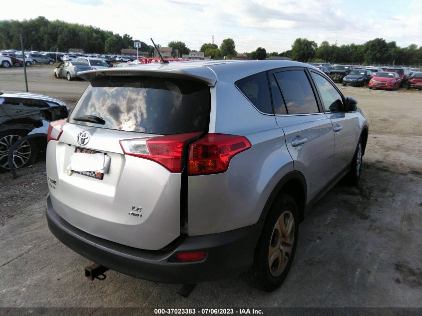 2014 TOYOTA RAV4 LE - 2T3BFREV4EW193501