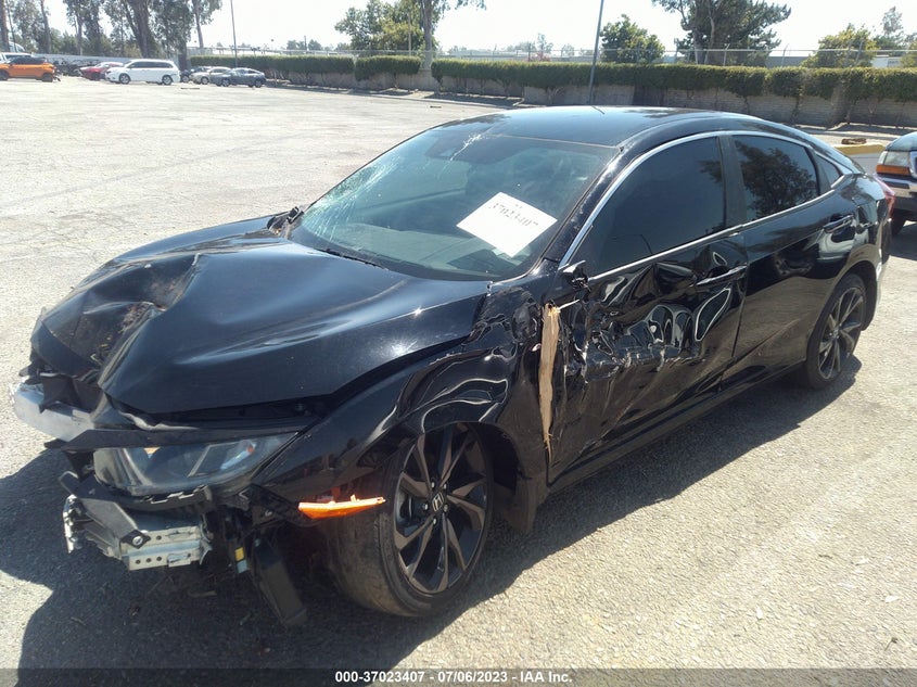 VIN 19XFC2F82LE209746 2020 HONDA CIVIC SEDAN SPORT