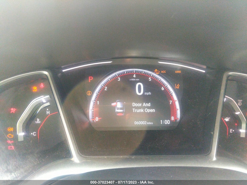 VIN 19XFC2F82LE209746 2020 HONDA CIVIC SEDAN SPORT