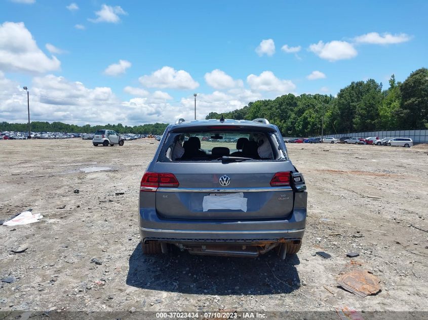 2018 VOLKSWAGEN ATLAS 3.6L V6 SE W/TECHNOLOGY - 1V2PR2CA3JC561070