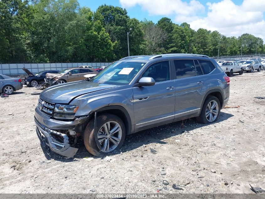 2018 VOLKSWAGEN ATLAS 3.6L V6 SE W/TECHNOLOGY - 1V2PR2CA3JC561070